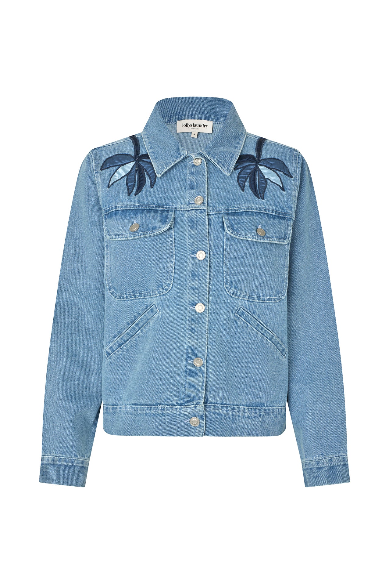Lollys Laundry BirdLL Denim Jacket Jacket 100 Washed Denim