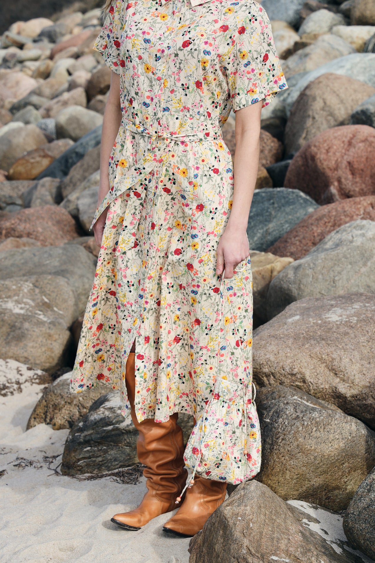 BlakeLL Midi Dress - Flower Print