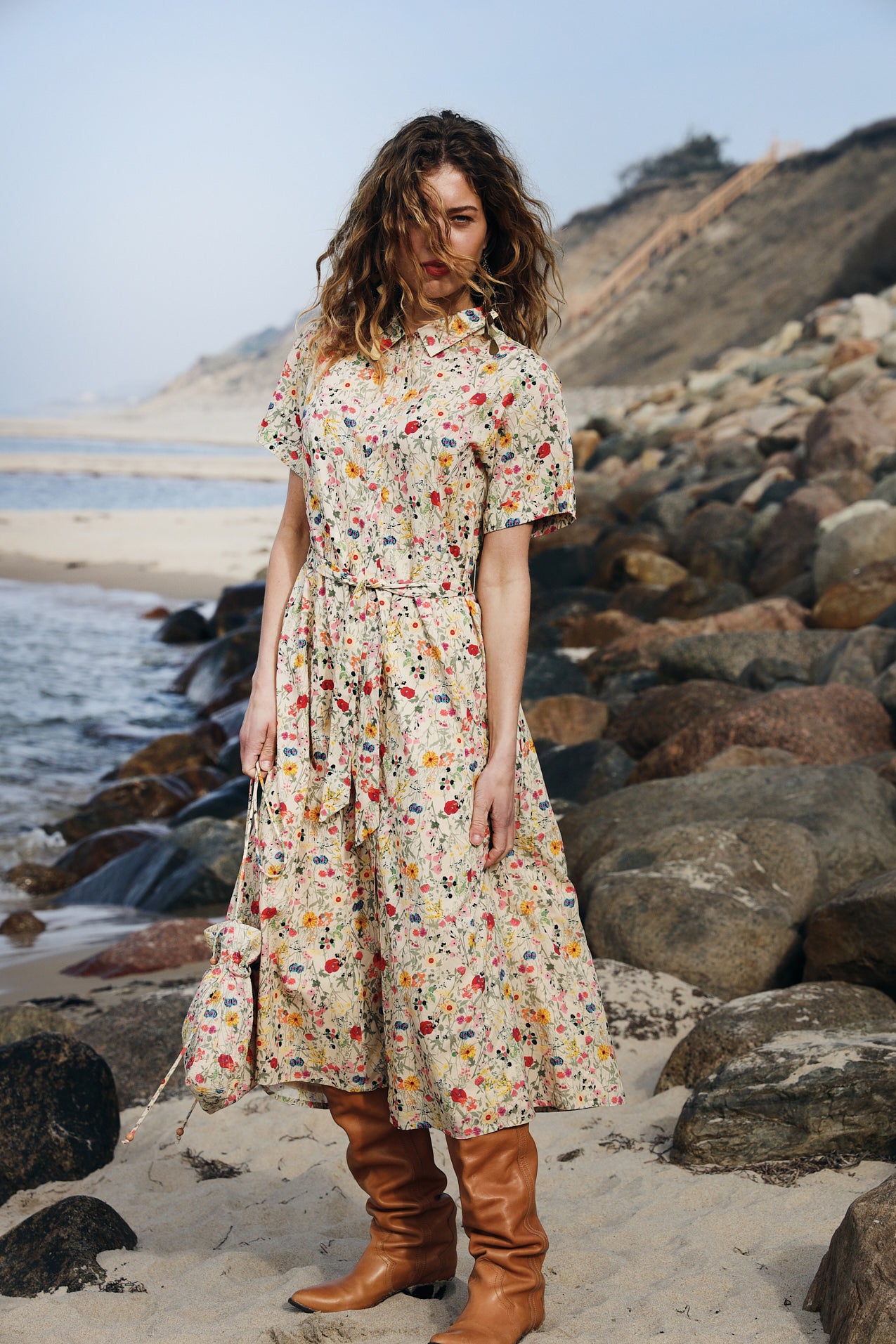 BlakeLL Midi Dress - Flower Print
