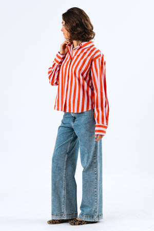 Lollys Laundry BleekerLL Shirt LS Shirt 80 Stripe