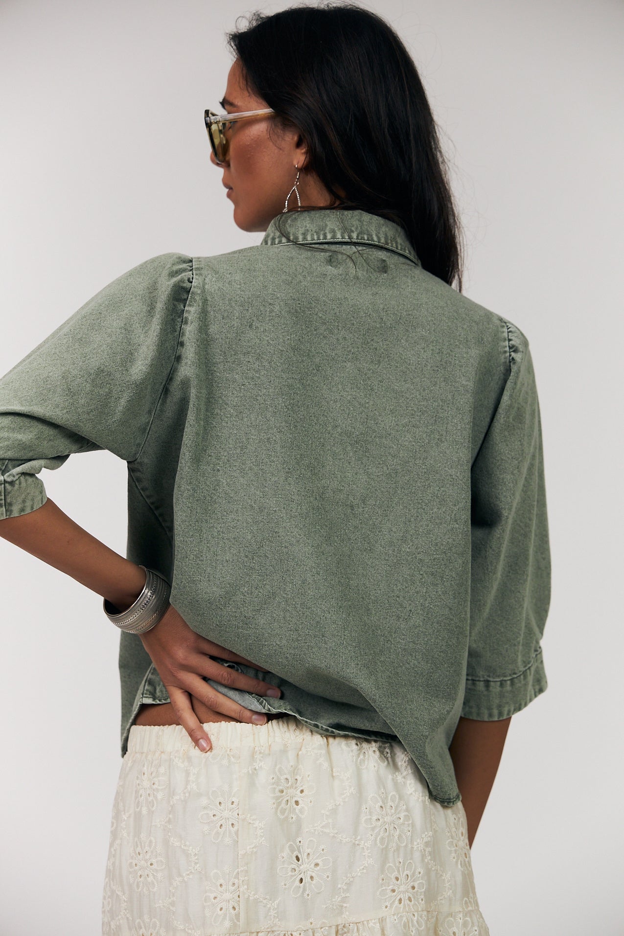 Lollys Laundry BonoLL Shirt Shirt 49 49 Dusty Green