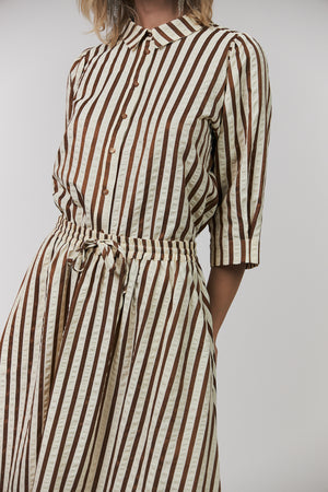 Lollys Laundry BonoLL Shirt Shirt 87 Dark Mokka