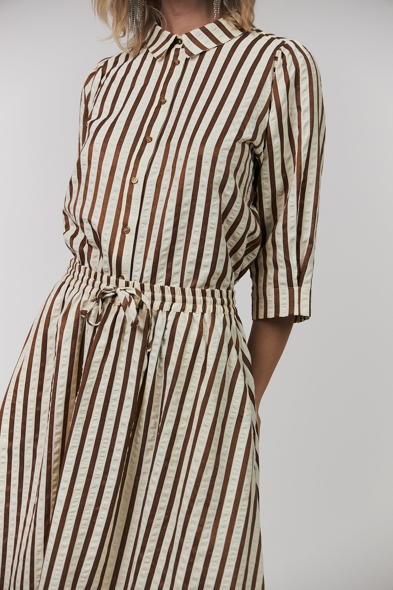 Lollys Laundry BonoLL Shirt Shirt 87 Dark Mokka