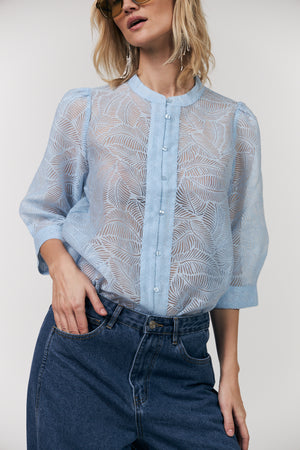 Lollys Laundry BonoLL Shirt Shirt 22 Light Blue