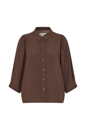 Lollys Laundry BonoLL Shirt Shirt  87 Dark Mokka