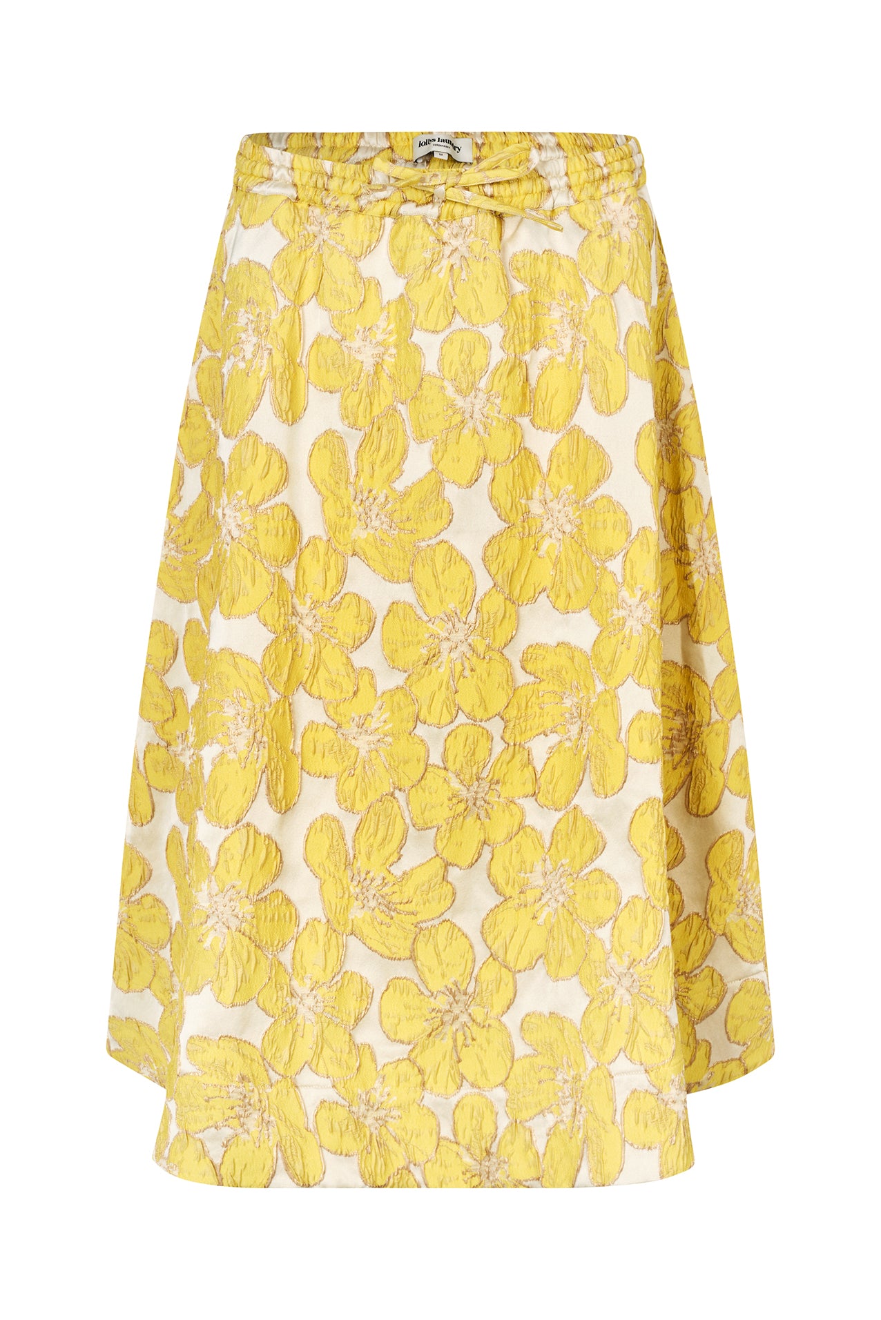 Lollys Laundry BristolLL Midi Skirt Skirt 93 Light Yellow