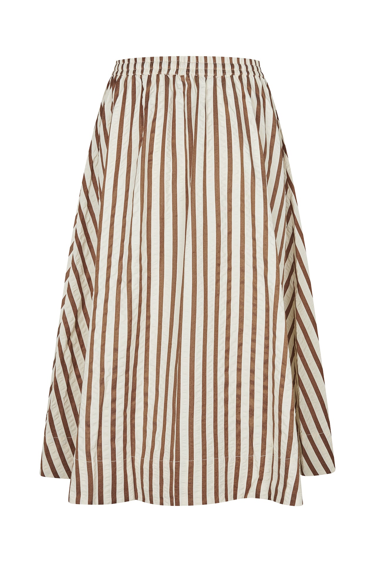 Lollys Laundry BristolLL Midi Skirt Skirt 87 Dark Mokka