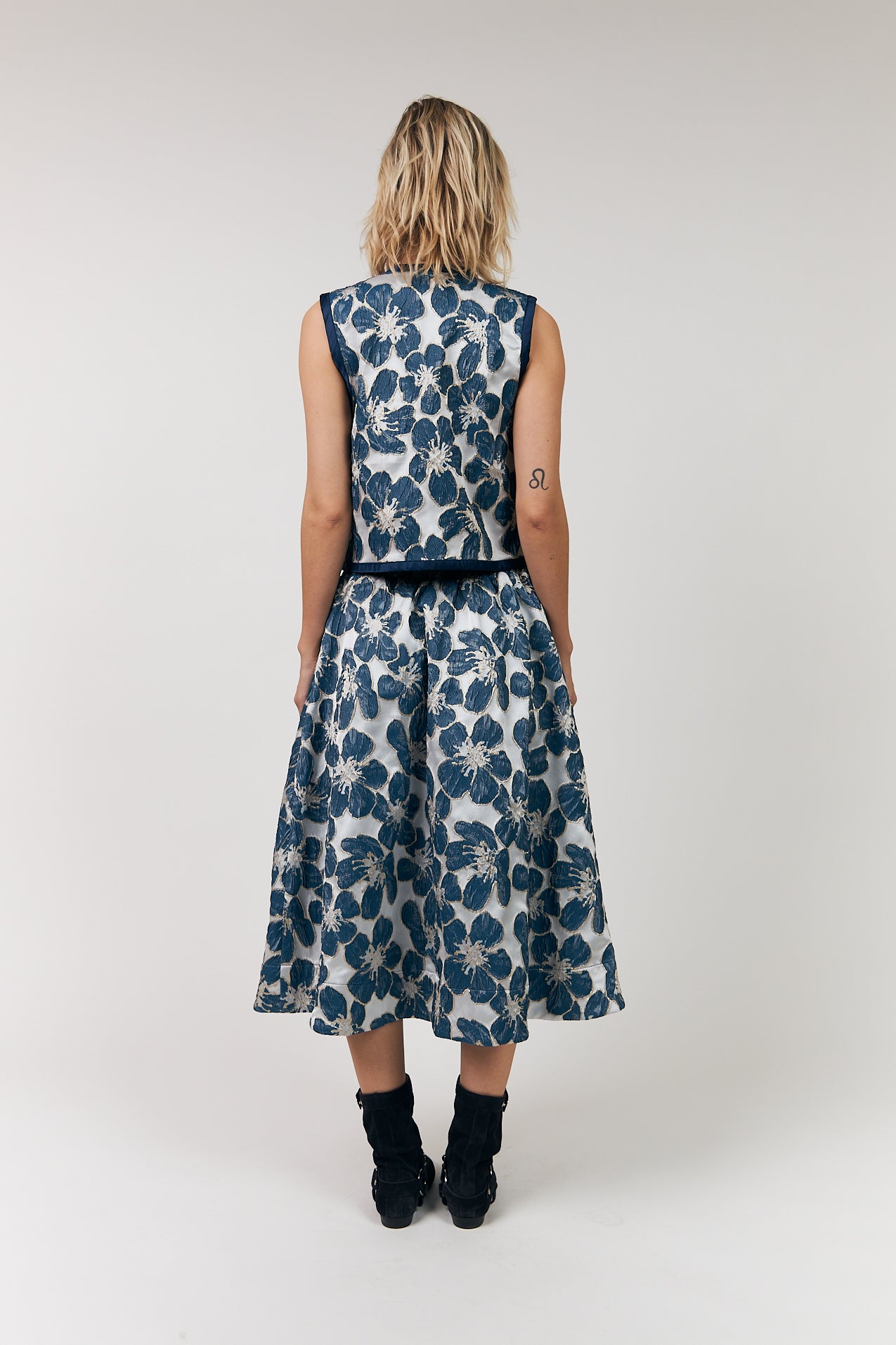 Lollys Laundry BristolLL Midi Skirt Skirt 20 Blue