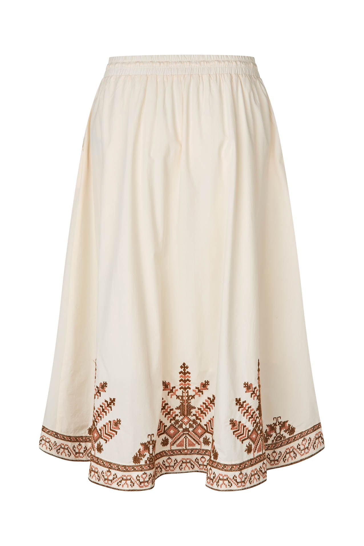 Lollys Laundry BristolLL Midi Skirt Skirt 02 Creme