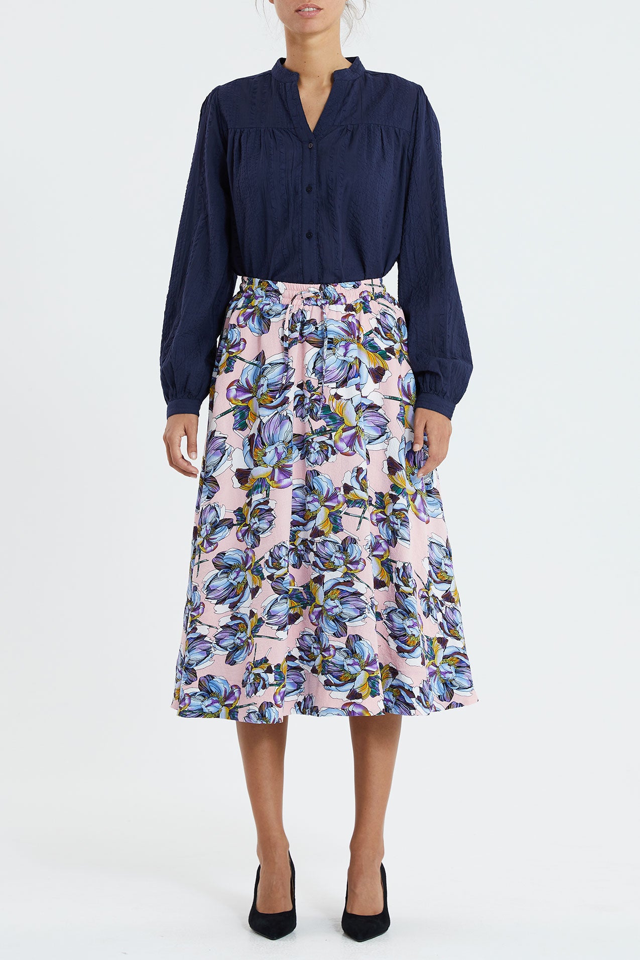 Lollys Laundry Bristol Skirt Skirt 74 Flower Print