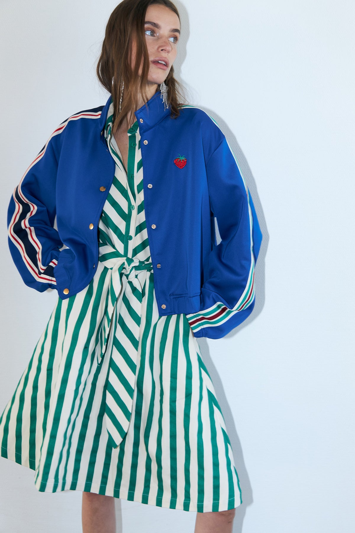 BrooklynnLL Track Jacket - 20 Blue