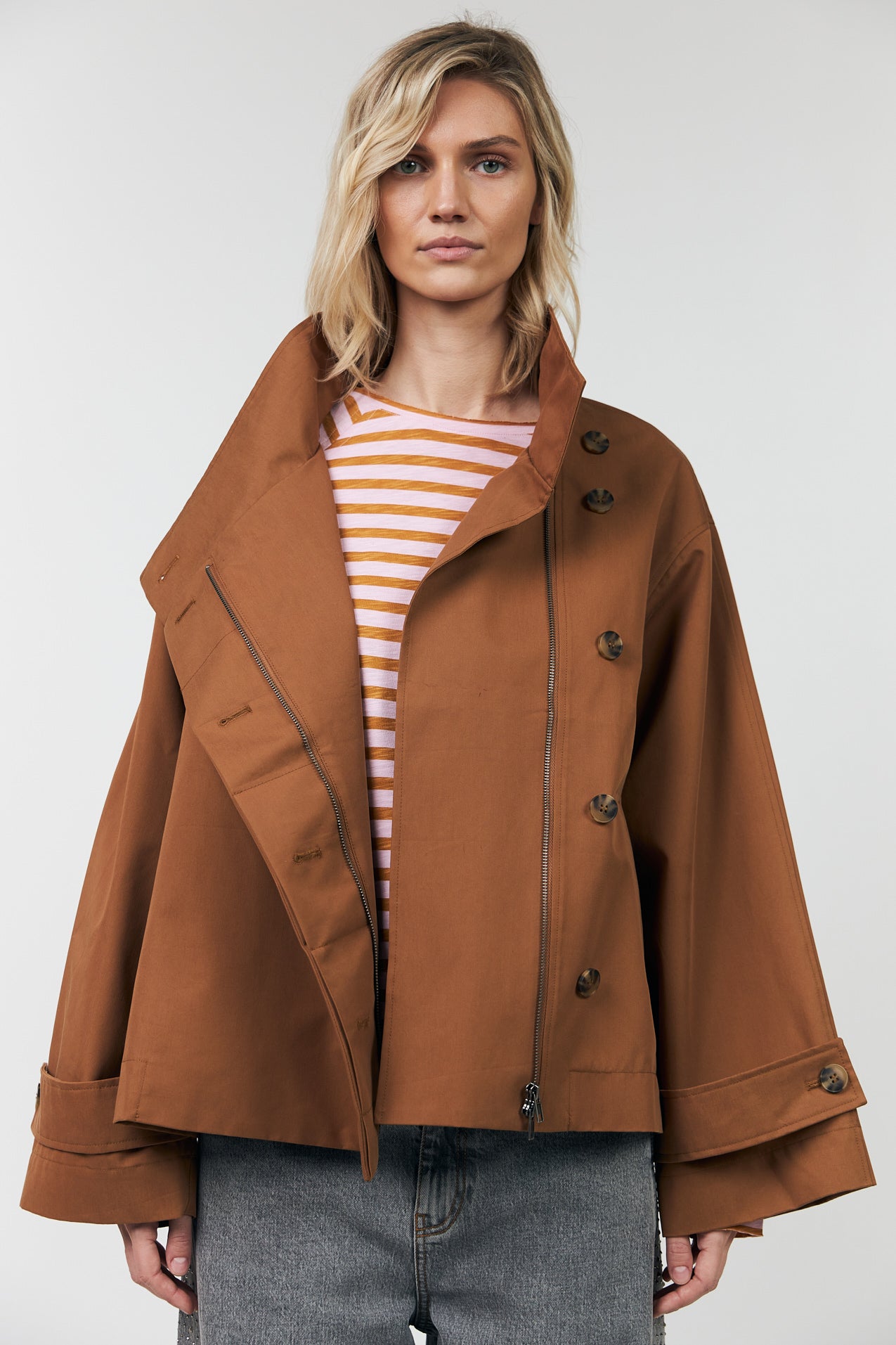 BulgariaLL Jacket LS - Rust