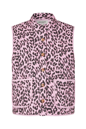 Lollys Laundry CairoLL Quilted Vest Vest 84 Light Pink