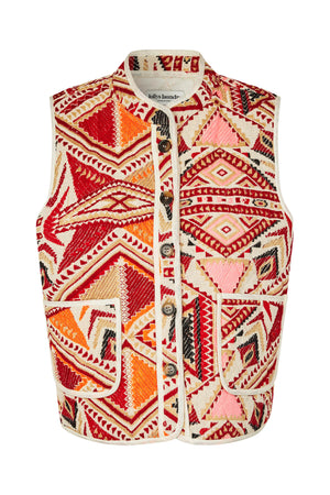 Lollys Laundry CairoLL Vest Vest 30 30 Red