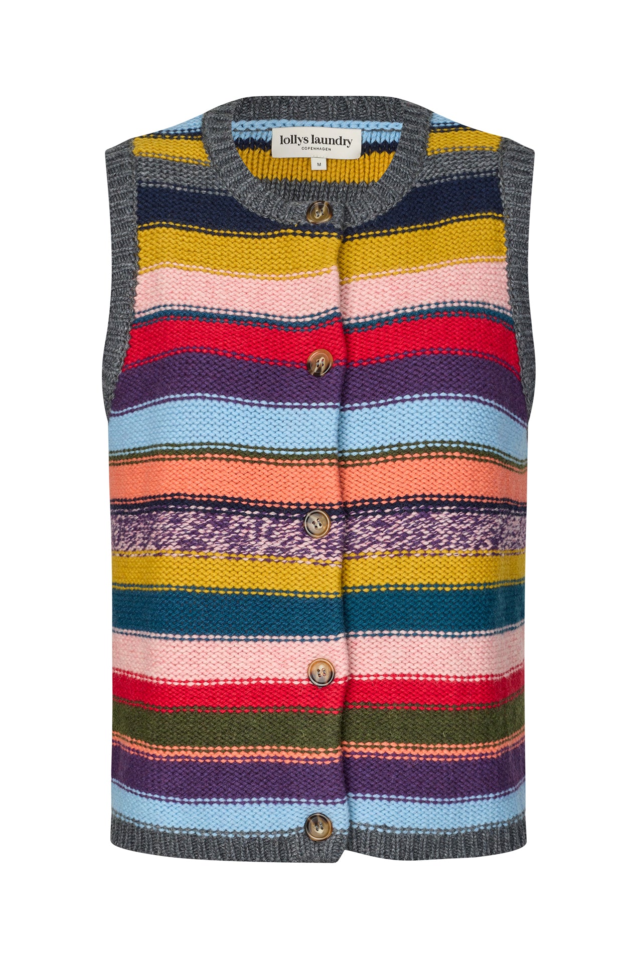 Lollys Laundry CaitLL Knit Vest Vest 70 Multi