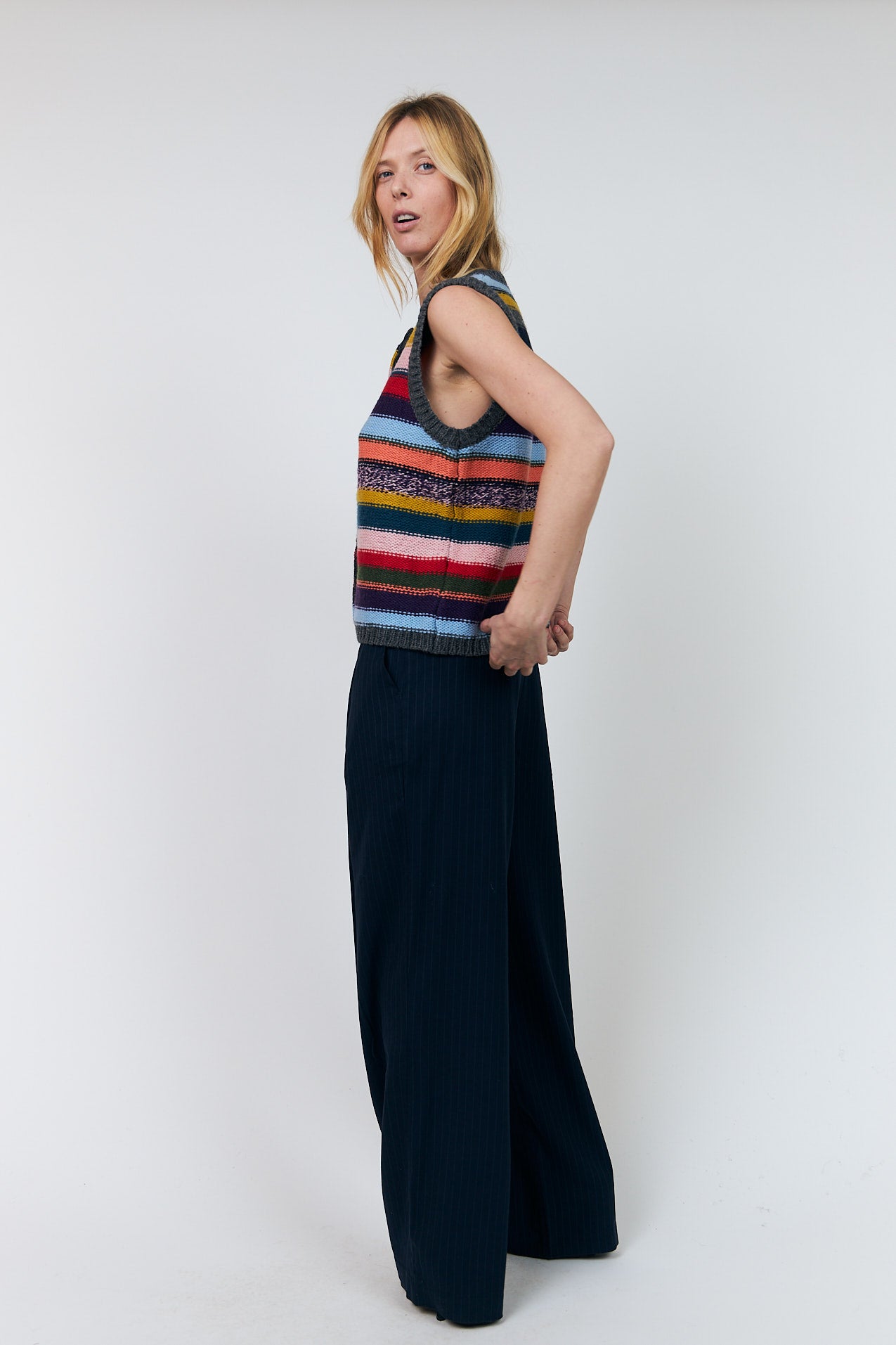 Lollys Laundry CaitLL Knit Vest Vest 70 Multi