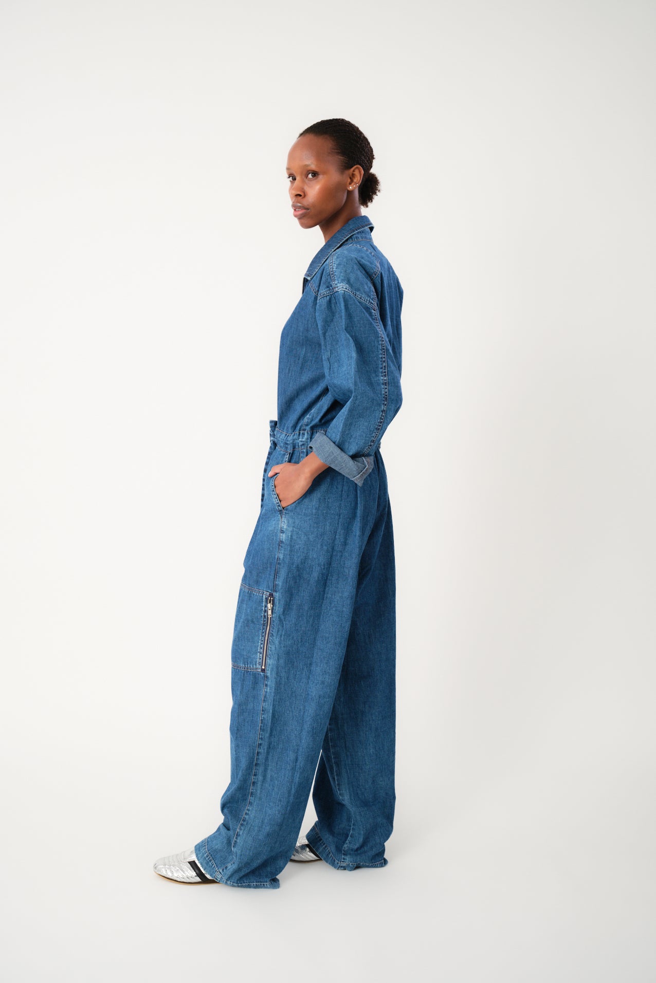 Lollys Laundry CamdenLL Jumpsuit Jumpsuit 100 Washed Denim
