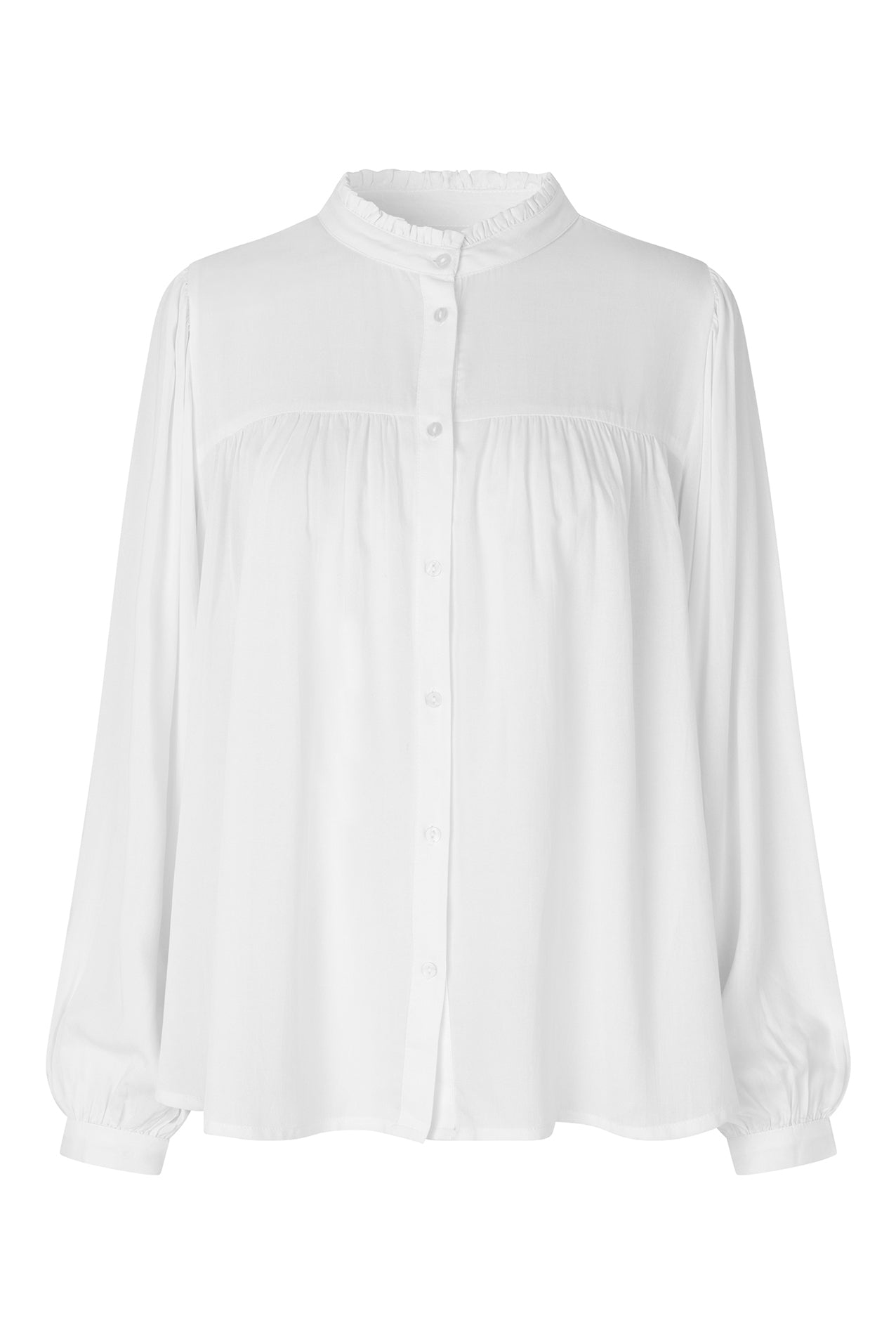 Lollys Laundry CaraLL Shirt LS Shirt 01 White