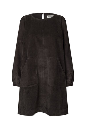 Lollys Laundry CarlaLL Short Dress Dress 87 Dark Mokka