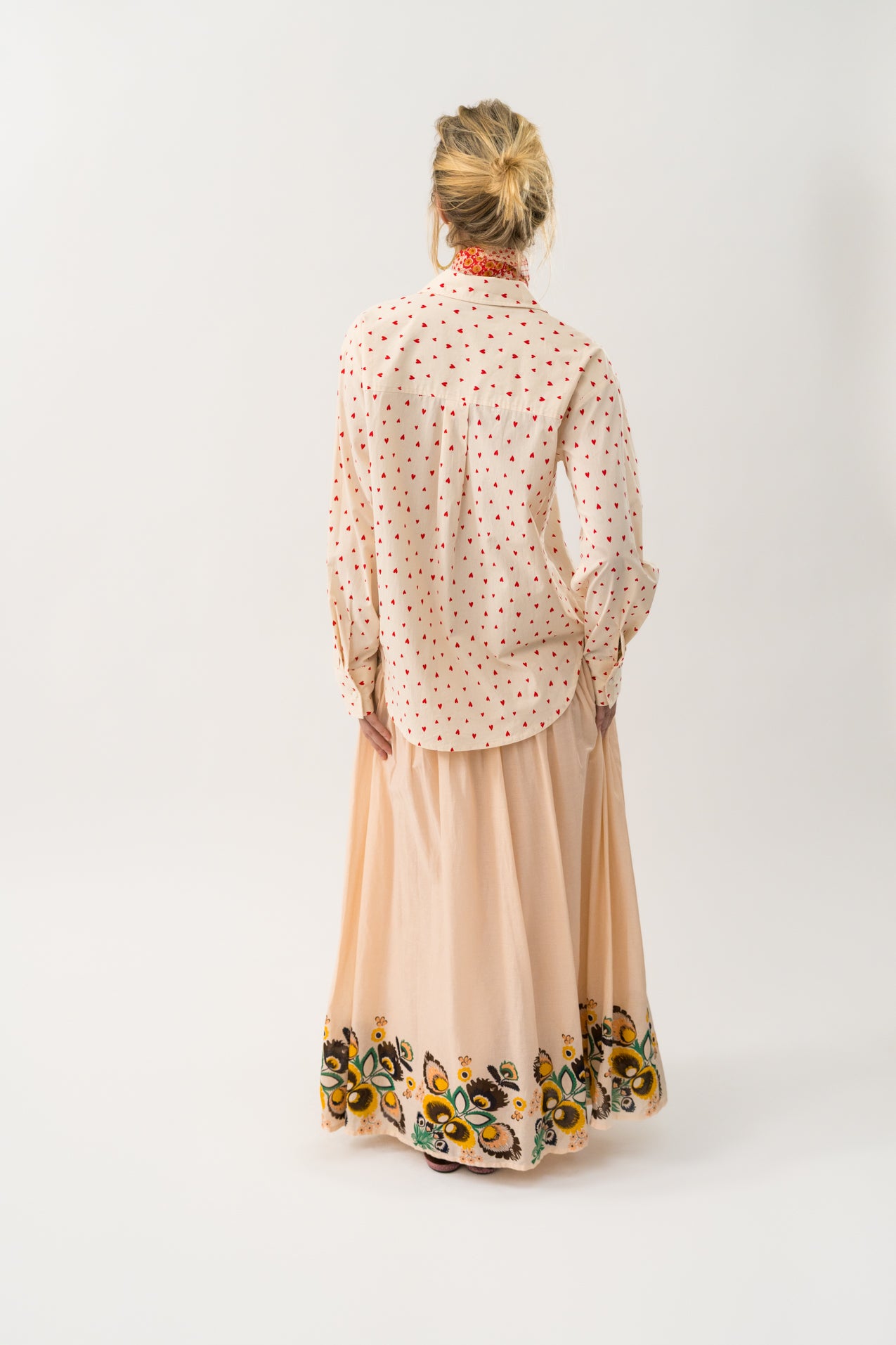 Lollys Laundry CassieLL Maxi Skirt Skirt 36 Dusty Rose