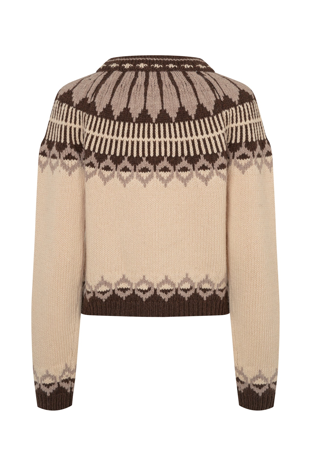 Lollys Laundry ClareLL Knit Cardigan Cardigan 02 Creme