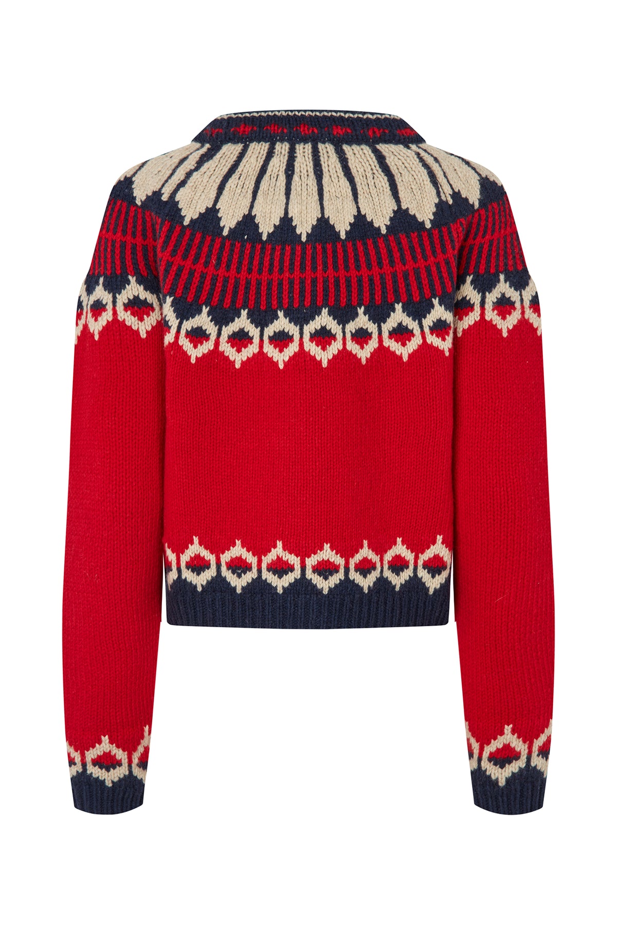 Lollys Laundry ClareLL Knit Cardigan Cardigan 30 Red