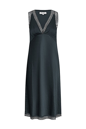 Lollys Laundry ClariLL Midi Dress Dress 18 Washed Black