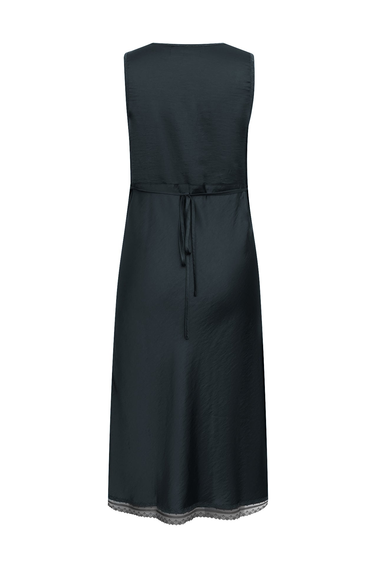 Lollys Laundry ClariLL Midi Dress Dress 18 Washed Black