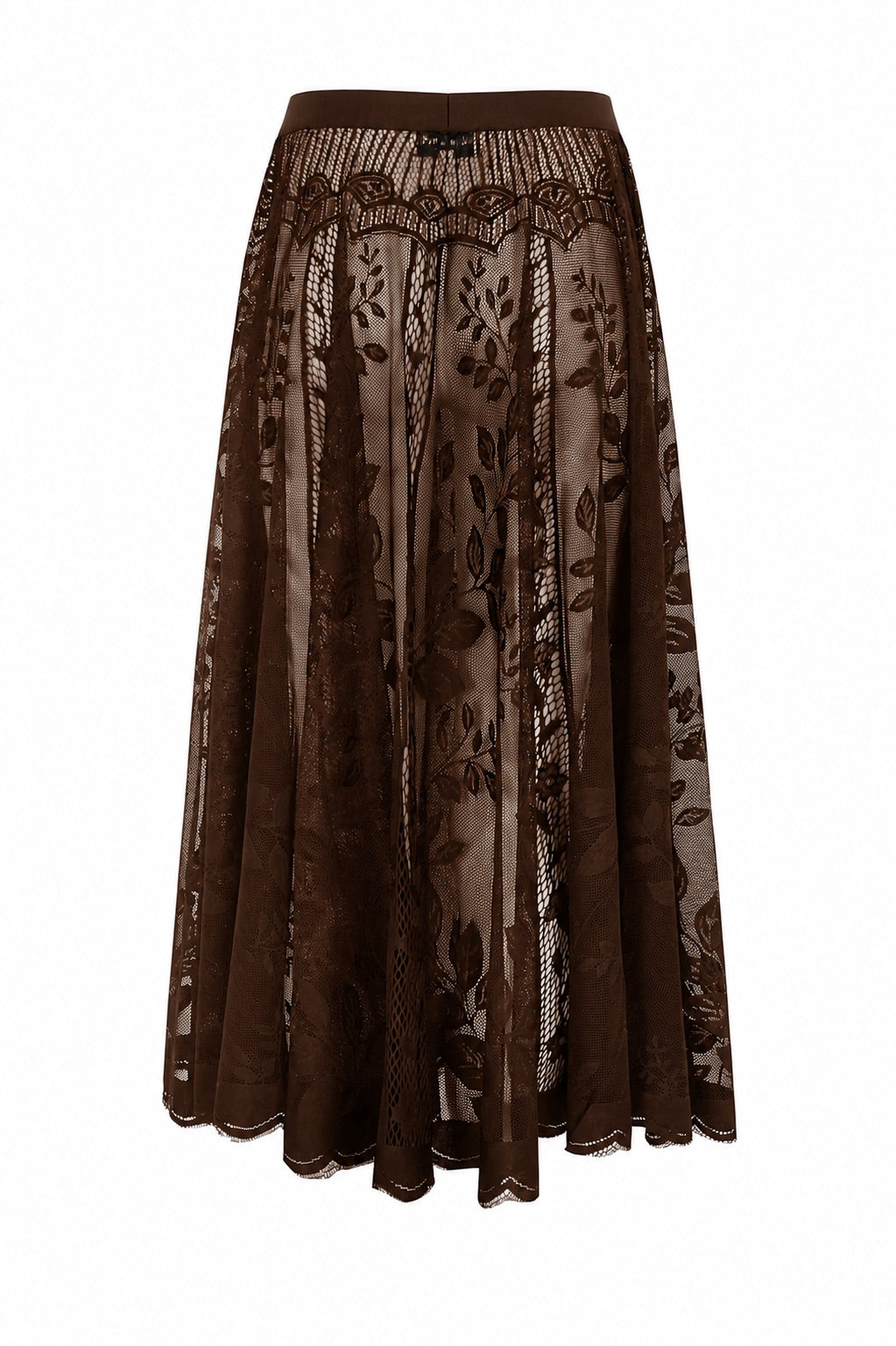 Lollys Laundry CollinsLL Maxi Skirt Skirt  87 Dark Mokka