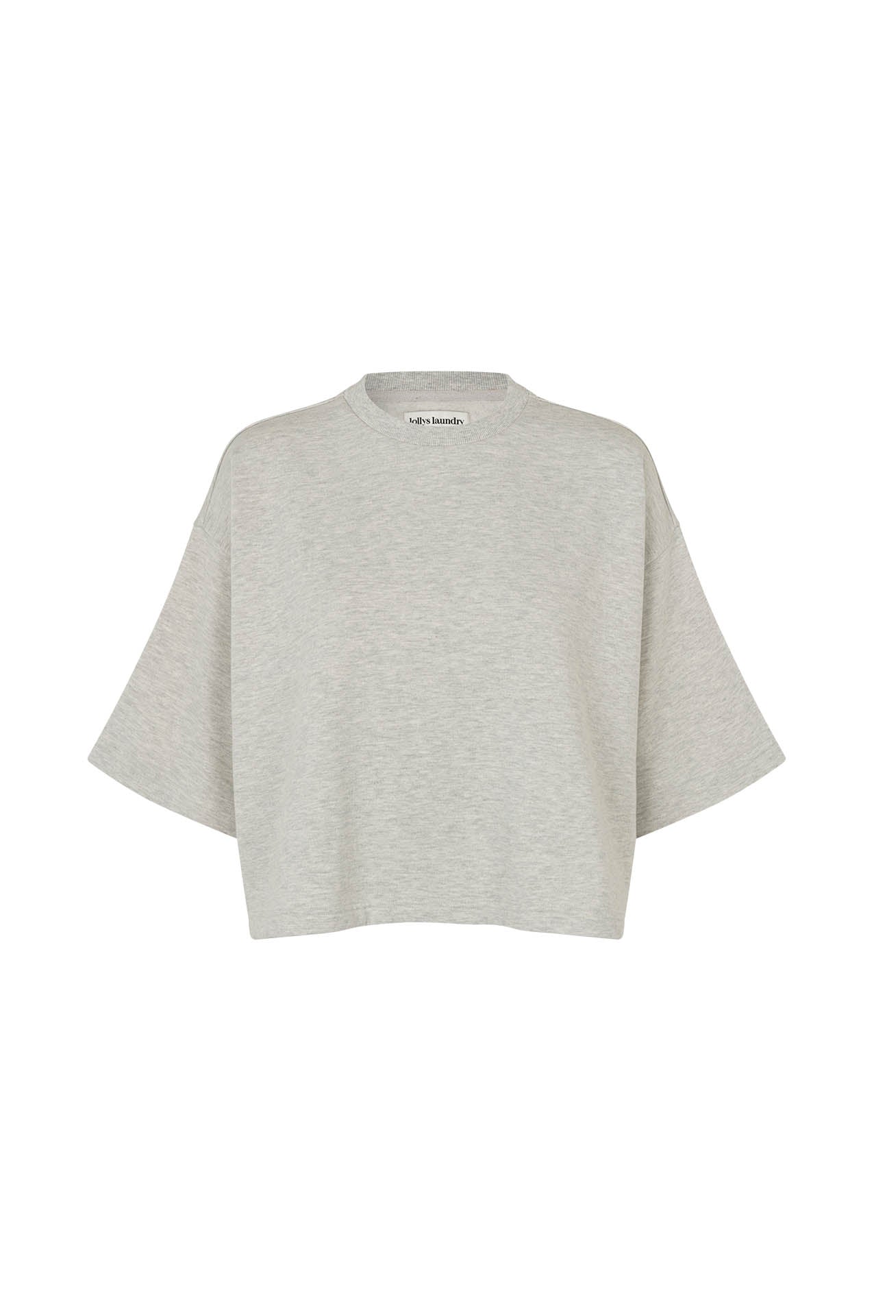 Lollys Laundry DanLL Boxy Sweatshirt Sweatshirt  13 Light Grey Melange