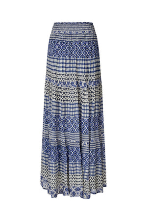 Lollys Laundry DiamondLL Maxi Skirt Skirt 20 Blue