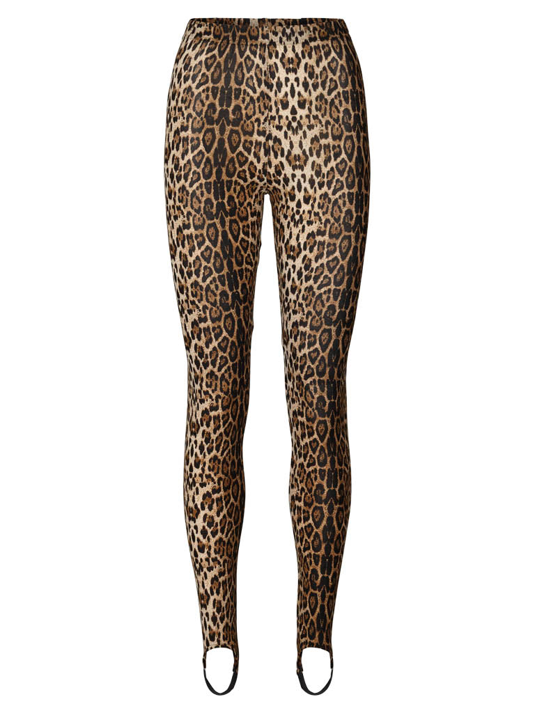 Lollys Laundry Dolly Leggins Pants 72 Leopard Print