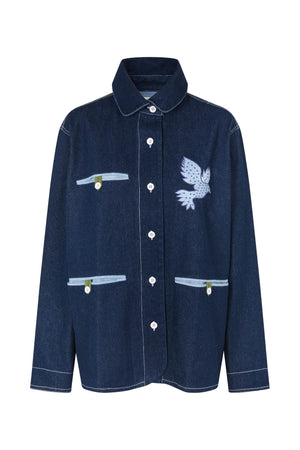 Lollys Laundry EddaLL Jacket Jacket 23 Dark Blue