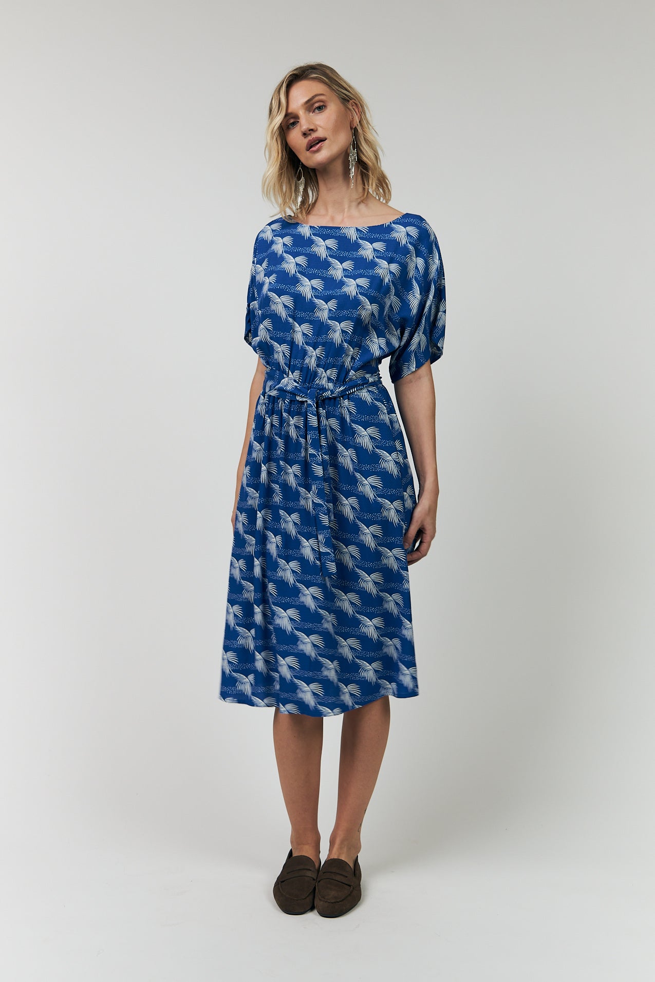 ElinaLL Midi Dress - Royal Blue