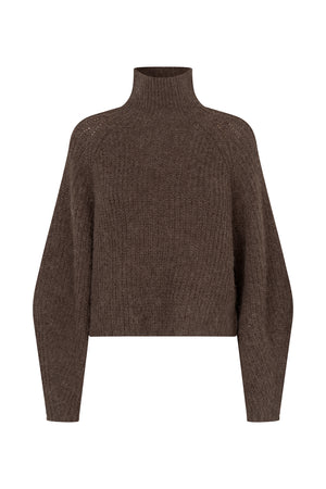 Lollys Laundry ElioLL Knit Jumper Jumper 87 Dark Mokka