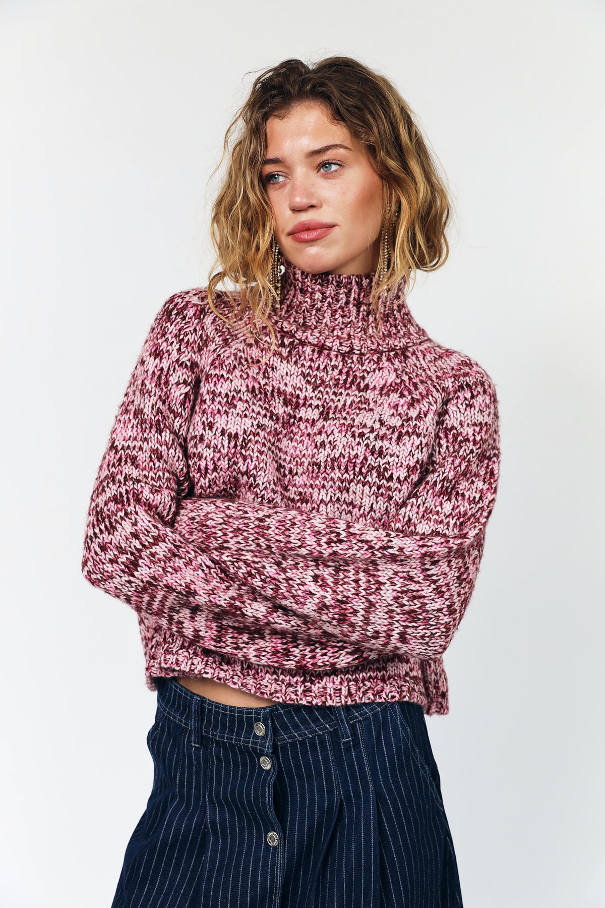 ElioLL Knit Jumper - Light Pink