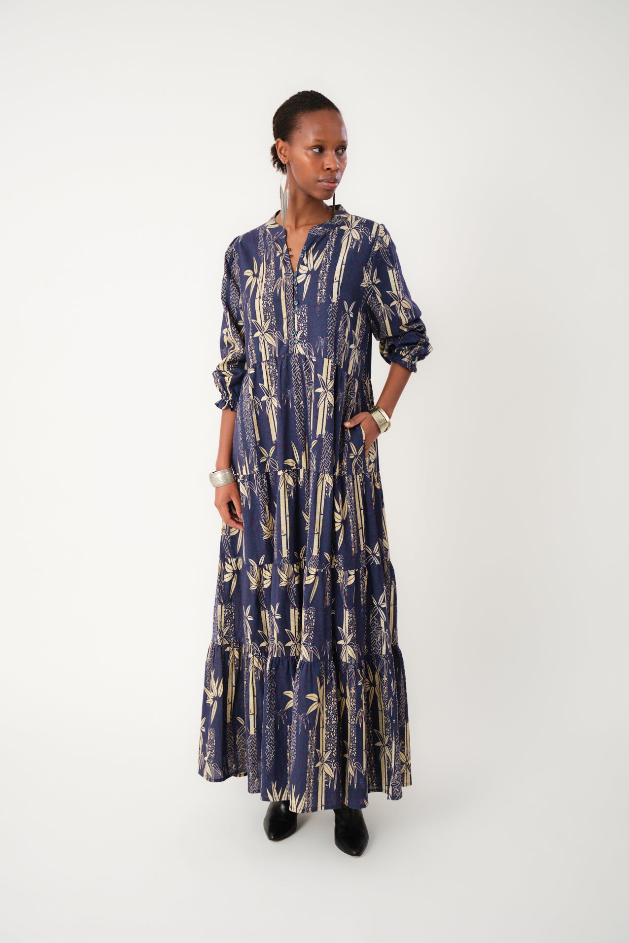 Lollys Laundry EvelynLL Maxi Dress Dress 23 Dark Blue