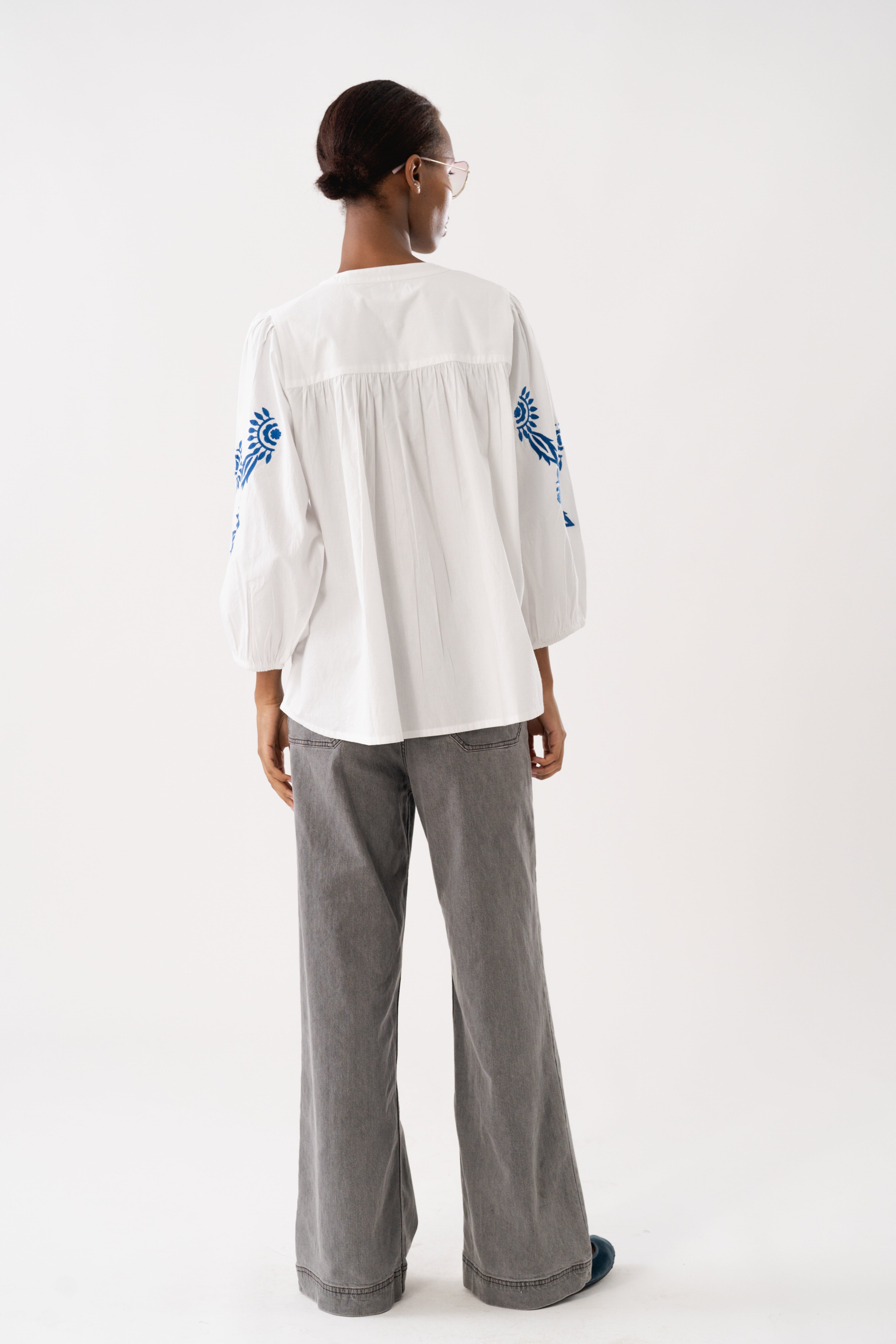 Lollys Laundry FaithLL Blouse LS Shirt 01 White