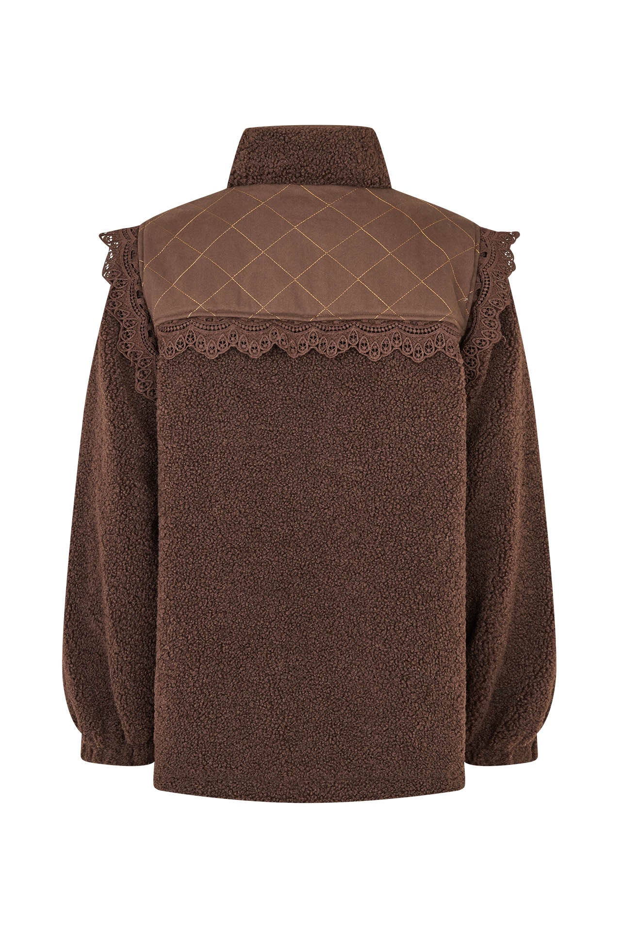 FalLL Teddy Jacket - Dark Mokka