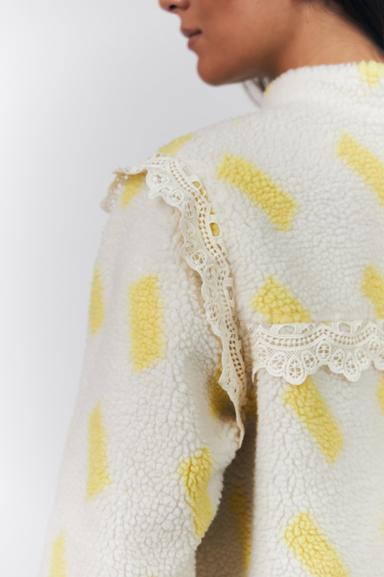FalLL Teddy Jacket - Light Yellow