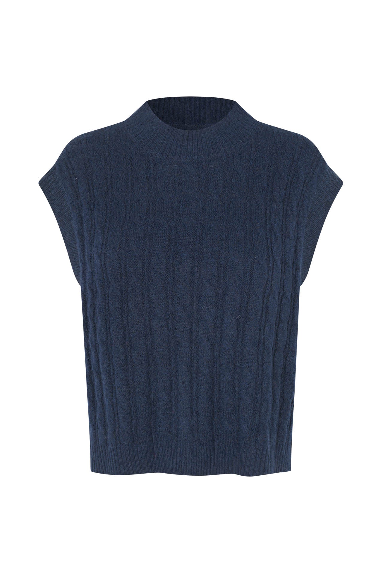Lollys Laundry FinnLL Knit Vest Vest 27 Dark Navy