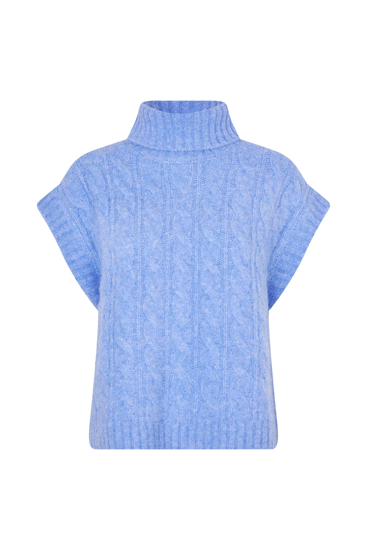 Lollys Laundry FresnoLL Knit Vest Vest 20 Blue