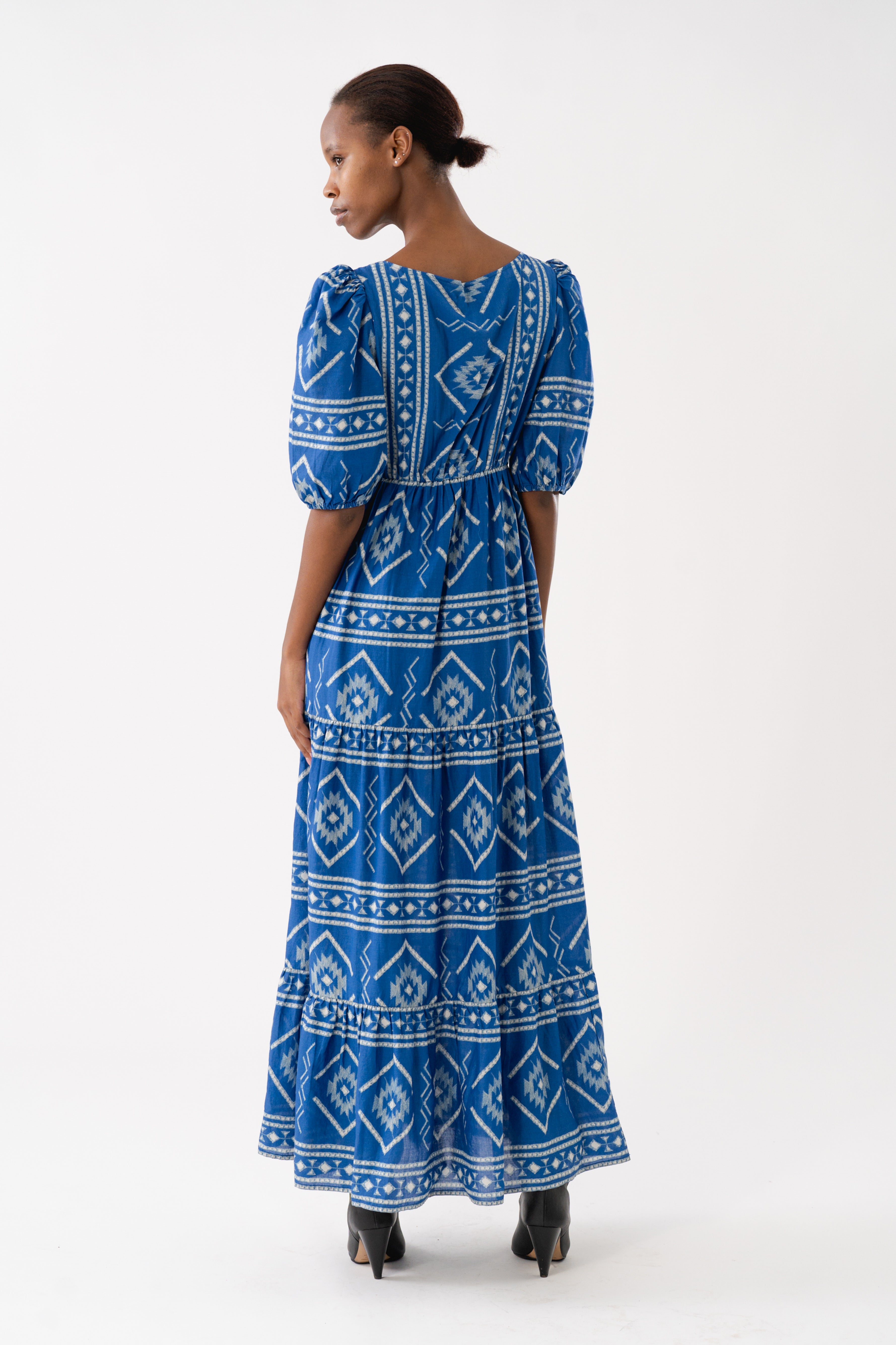 Lollys Laundry GamboLL Maxi Dress SS Dress 20 Blue