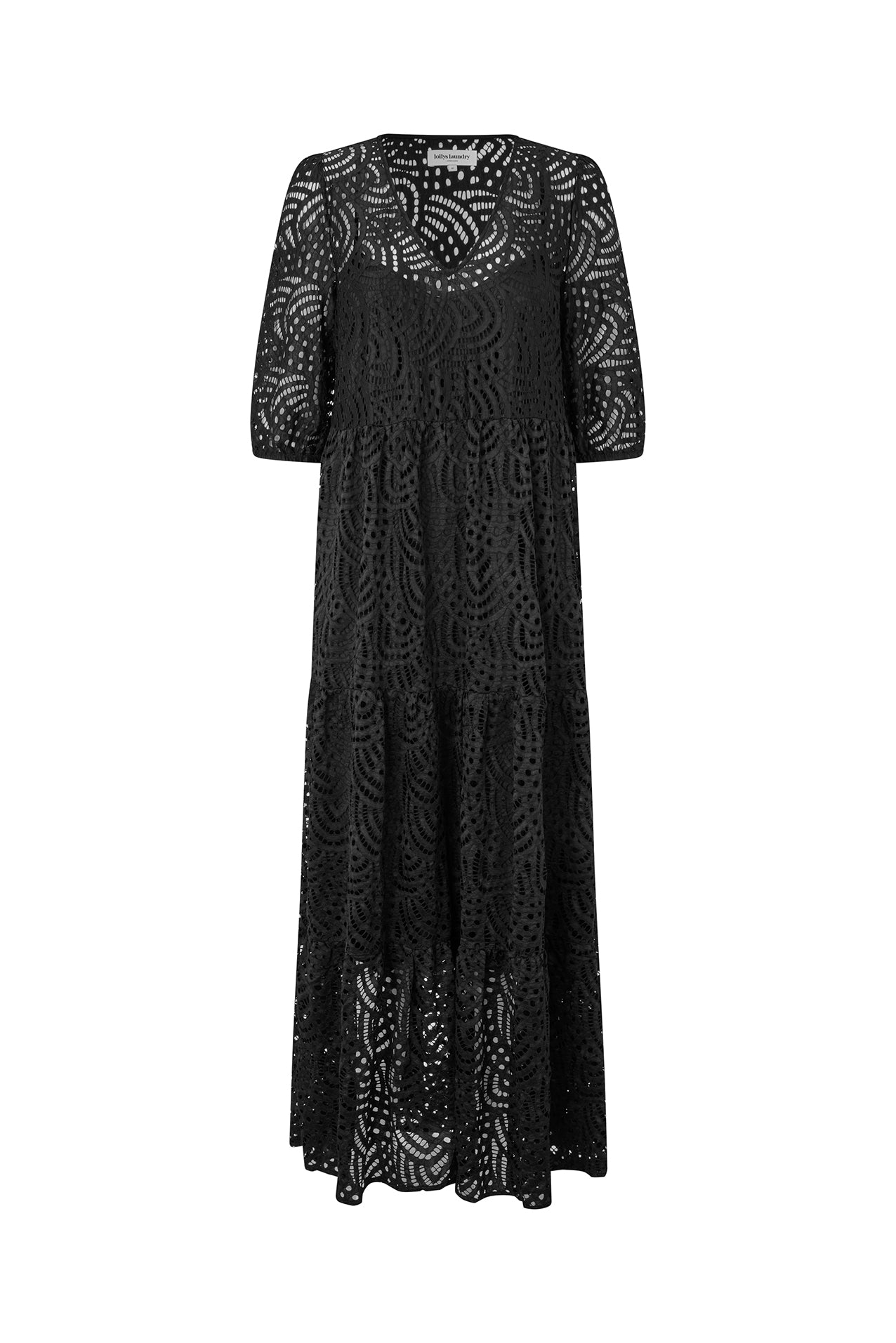 Lollys Laundry GamboLL Maxi Dress SS Dress 99 Black