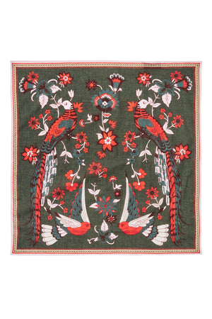 Lollys Laundry GardenbirdsLL Scarf Scarf 99 Black