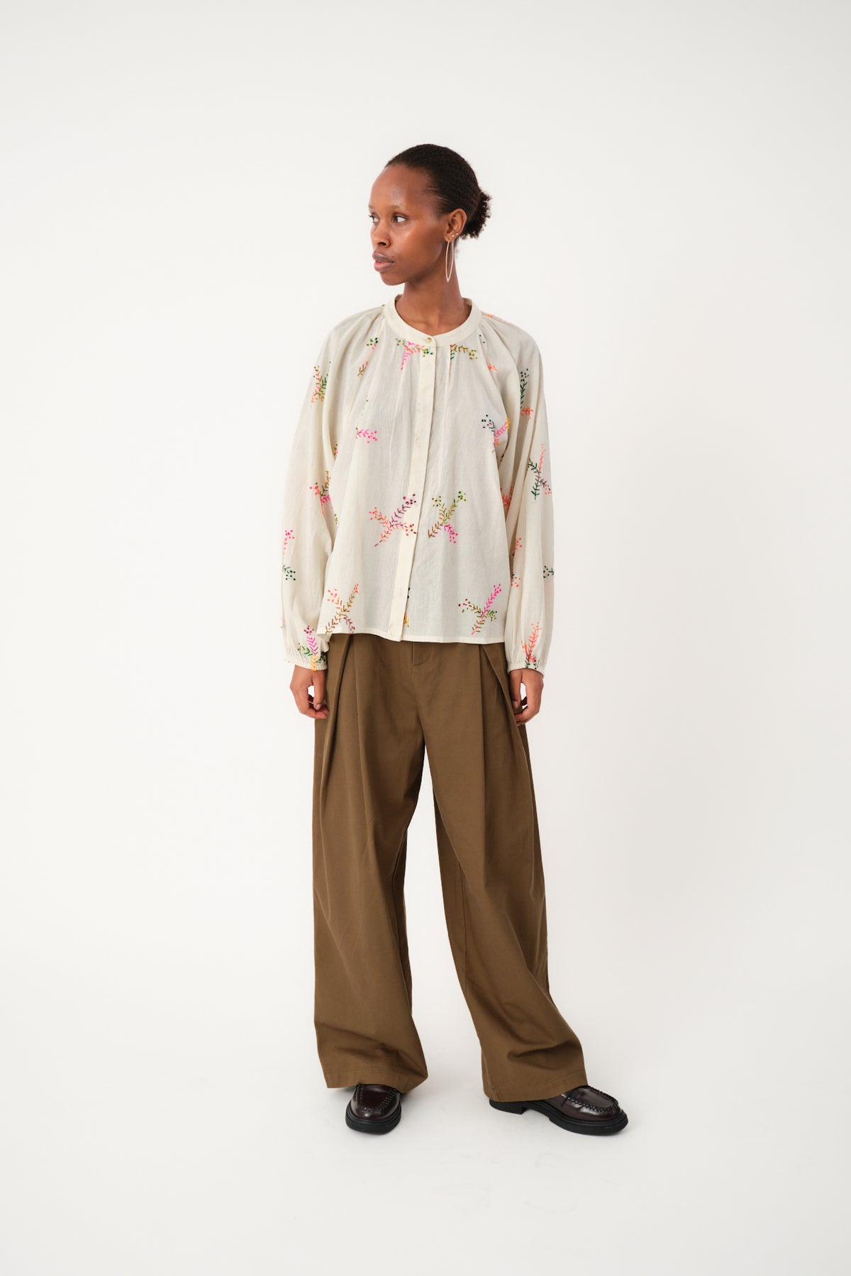 HaileyLL Shirt - Creme