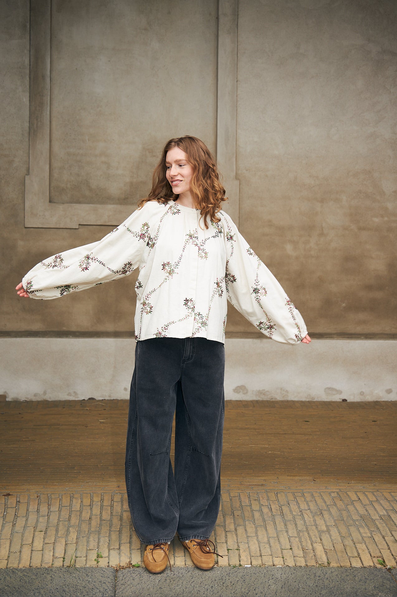 HaileyLL Shirt - Creme