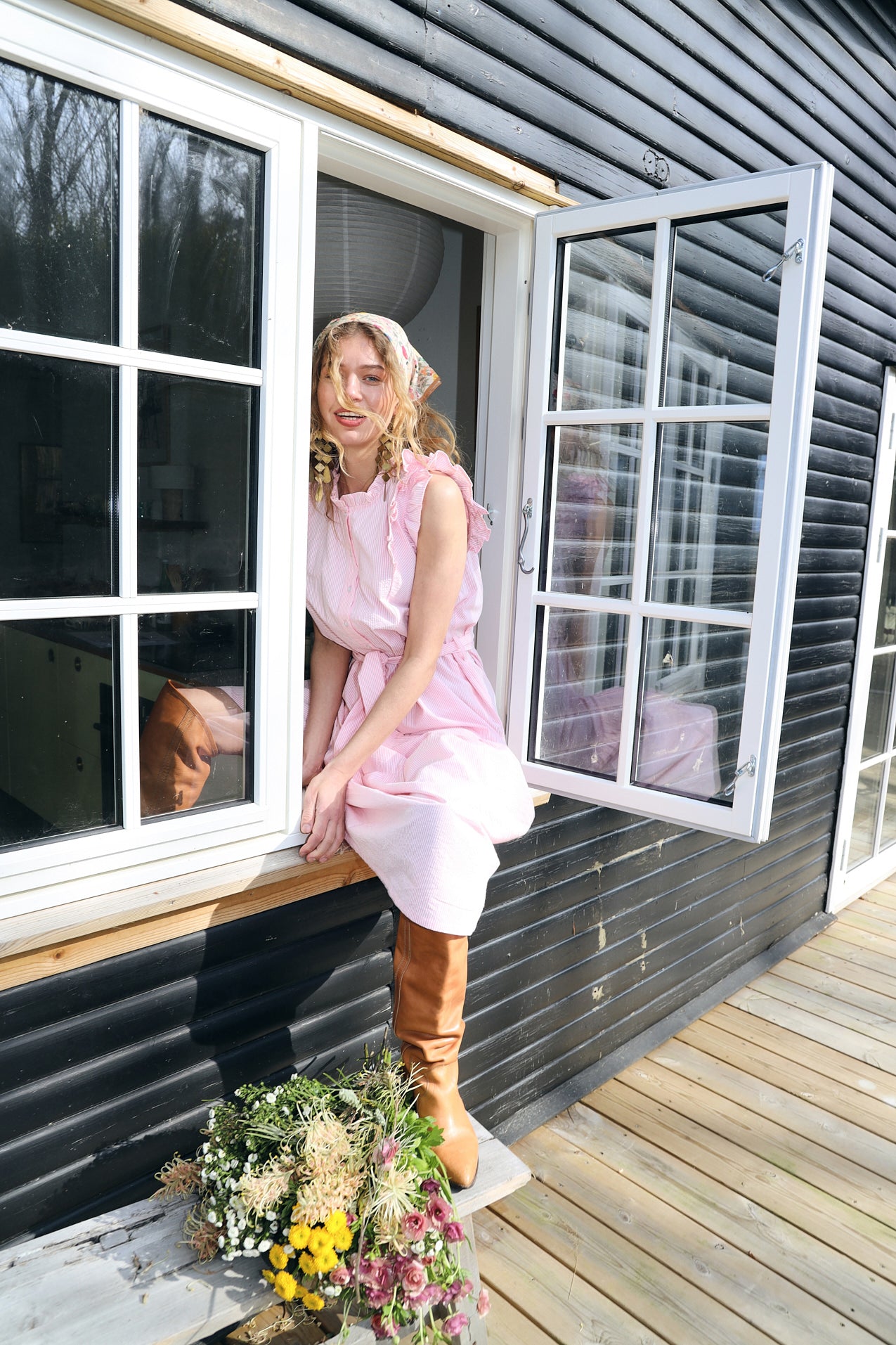 HarrietLL Maxi Dress - Light Pink