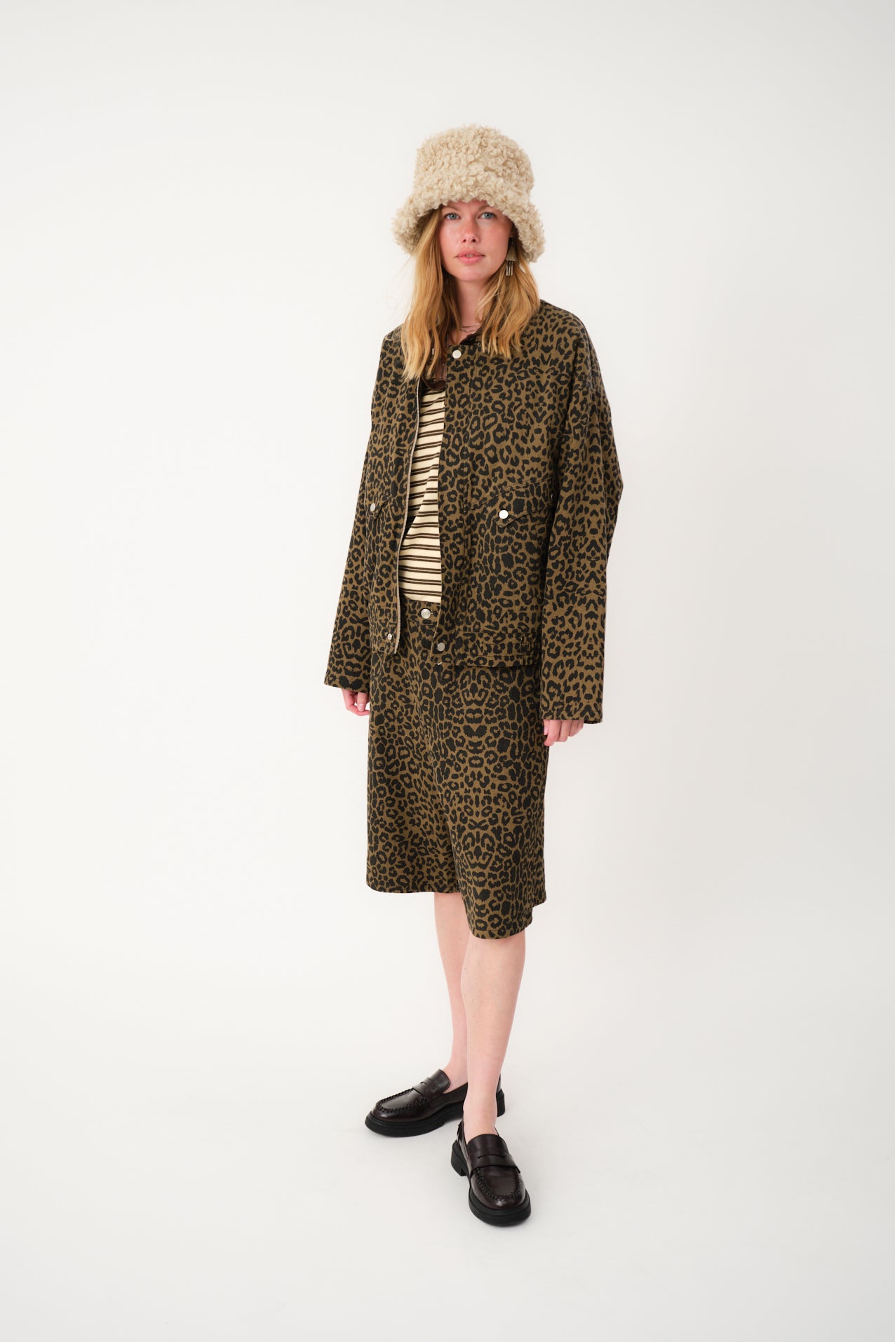 Lollys Laundry HawaiiLL Jacket Outerwear 72 Leopard Print
