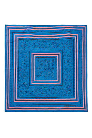 Lollys Laundry HemlockLL Bandana Scarf 20 Blue